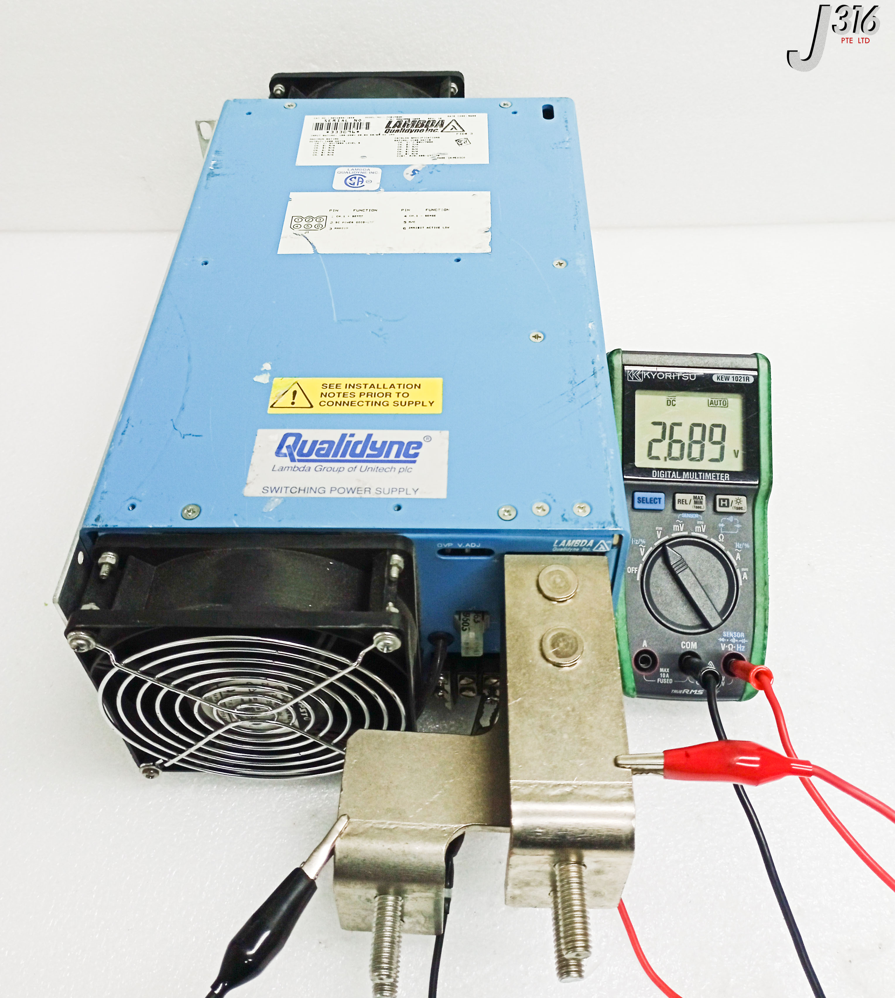 うさ 32250 LAMBDA POWER SUPPLY, 1HP 20AMP 180-250V 50/60HZ 36017BGM